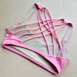 Lululemon Bubblegum Pink Free to Be Bra